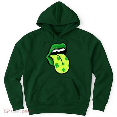 St Patricks Day Irish Lips Hoodie