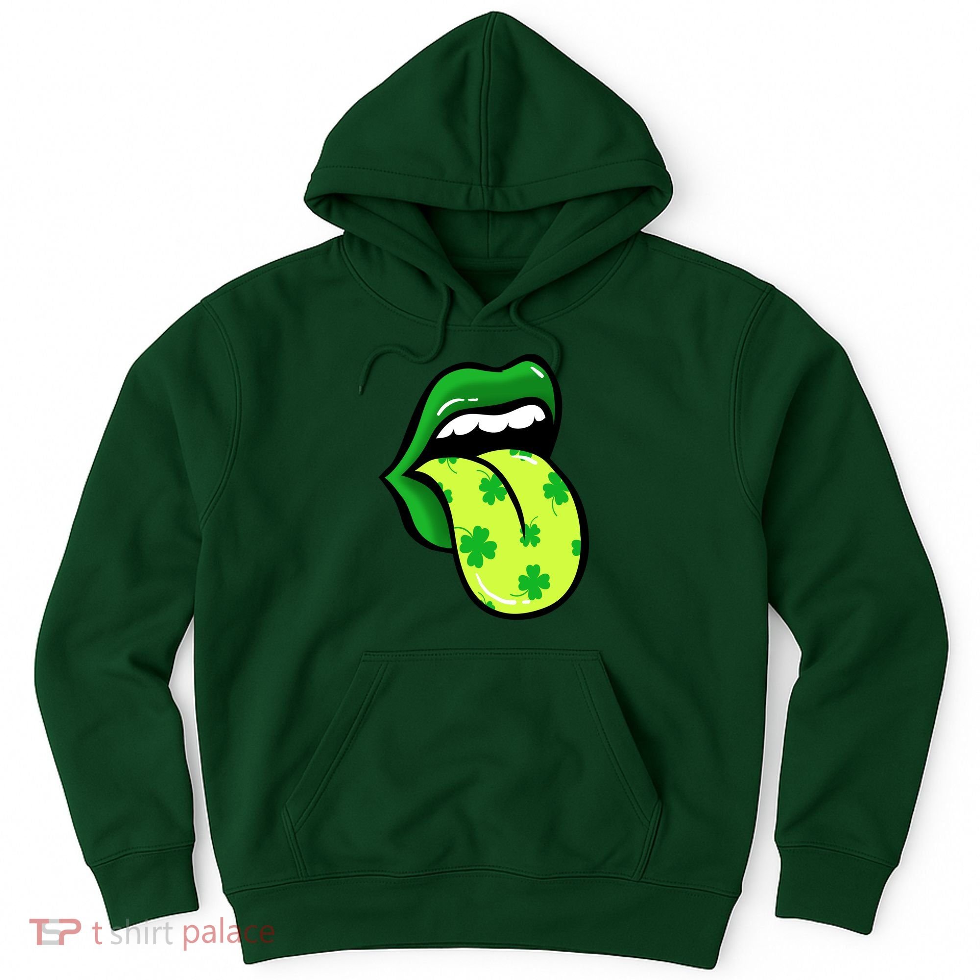 St Patricks Day Irish Lips Hoodie