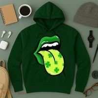 St Patricks Day Irish Lips Hoodie thumb 3