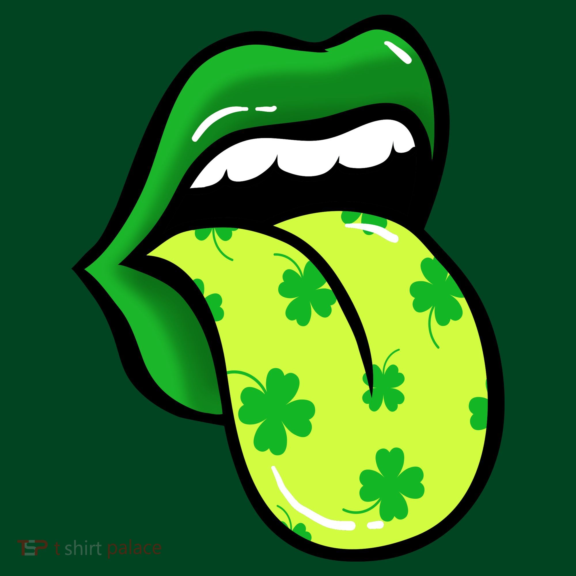 St Patricks Day Irish Lips Hoodie