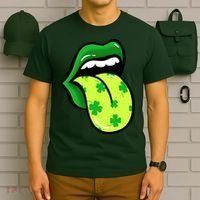St Patricks Day Irish Lips T-Shirt thumb 6