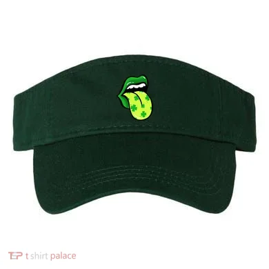 St Patricks Day Irish Lips Visor
