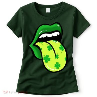 St Patricks Day Irish Lips Women's T-Shirt