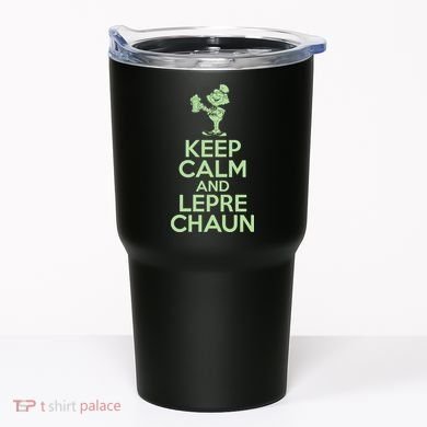St Patrick's Day Keep Calm And Lepre Chaun  Tumbler