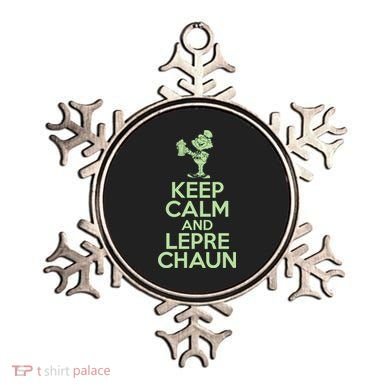 St Patrick's Day Keep Calm And Lepre Chaun  Ornament