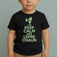 St Patrick's Day Keep Calm And Lepre Chaun  Toddler T-Shirt thumb 2