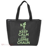 St Patrick's Day Keep Calm And Lepre Chaun  Tote Bag thumb 0