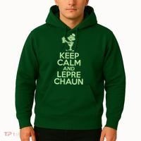 St Patrick's Day Keep Calm And Lepre Chaun  Hoodie thumb 2