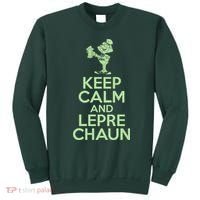 St Patrick's Day Keep Calm And Lepre Chaun  Sweatshirt thumb 0