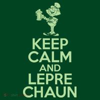 St Patrick's Day Keep Calm And Lepre Chaun  Polo thumb 2