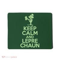 St Patrick's Day Keep Calm And Lepre Chaun  Mousepad thumb 0