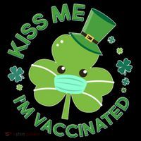 St Patrick's Day Kiss Me I'm Vaccinated Shamrock Coffee Mug thumb 5