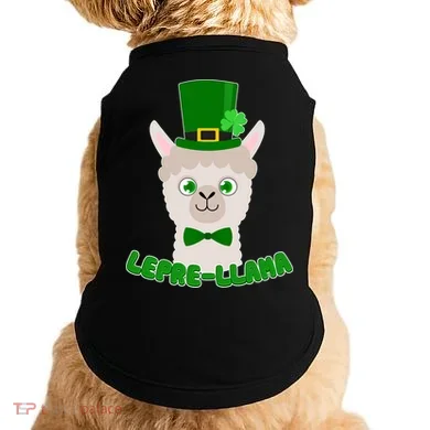 St Patrick's Day Lepre-Llama Doggie Tank