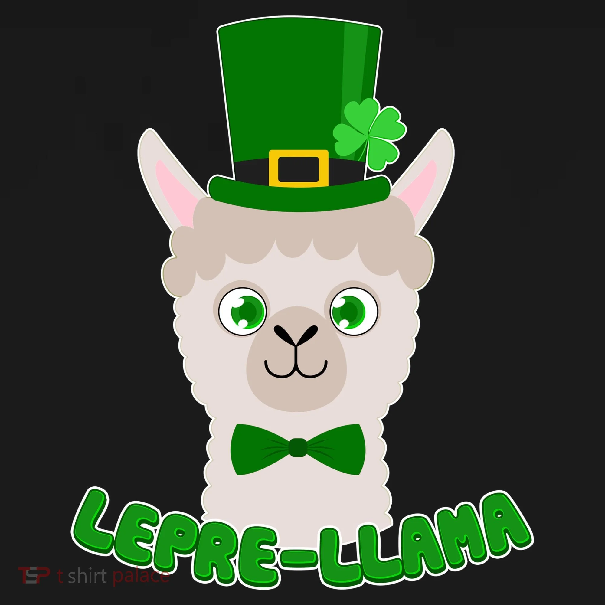 St Patrick's Day Lepre-Llama Doggie Tank