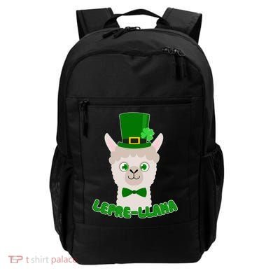 St Patrick's Day Lepre-Llama Backpack