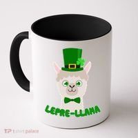St Patrick's Day Lepre-Llama Coffee Mug thumb 0