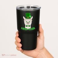 St Patrick's Day Lepre-Llama Tumbler thumb 2