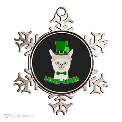 St Patrick's Day Lepre-Llama Ornament