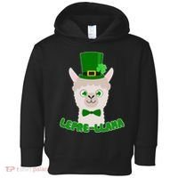 St Patrick's Day Lepre-Llama Toddler Hoodie thumb 0