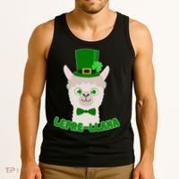 St Patrick's Day Lepre-Llama Tank Top thumb 3
