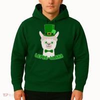St Patrick's Day Lepre-Llama Hoodie thumb 2