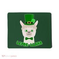 St Patrick's Day Lepre-Llama Mousepad thumb 0