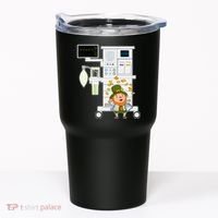 St Patrick's Day Leprechaun Anesthesia Machine Tumbler thumb 0