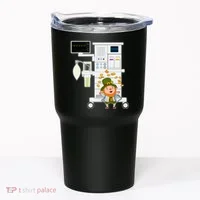 St Patrick's Day Leprechaun Anesthesia Machine Tumbler thumb 0