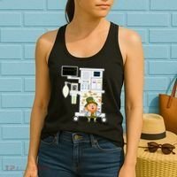 St Patrick's Day Leprechaun Anesthesia Machine Women's Tank Top thumb 2
