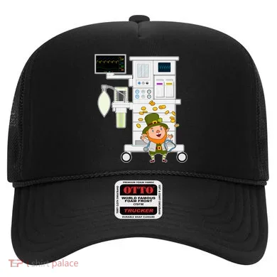St Patrick's Day Leprechaun Anesthesia Machine Hat