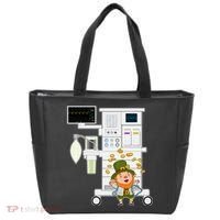 St Patrick's Day Leprechaun Anesthesia Machine Tote Bag thumb 0