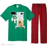 St Patrick's Day Leprechaun Anesthesia Machine Pajama Set thumb 0