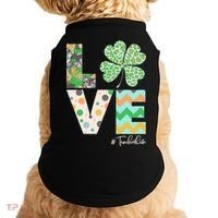 St Patrick's Day Love Teacher Life  Doggie Tank thumb 0