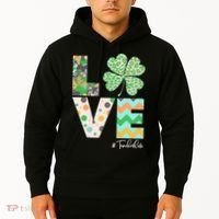 St Patrick's Day Love Teacher Life  Hoodie thumb 2
