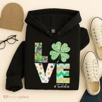 St Patrick's Day Love Teacher Life  Hoodie thumb 4