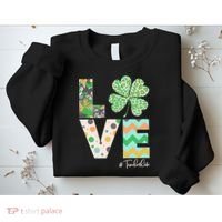 St Patrick's Day Love Teacher Life  Sweatshirt thumb 2