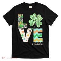 St Patrick's Day Love Teacher Life  T-Shirt thumb 0
