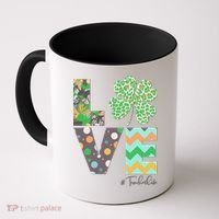 St Patrick's Day Love Teacher Life  Coffee Mug thumb 0