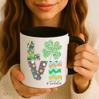 St Patrick's Day Love Teacher Life  Coffee Mug thumb 3