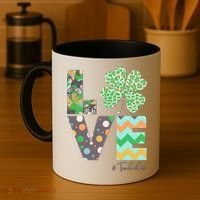 St Patrick's Day Love Teacher Life  Coffee Mug thumb 4