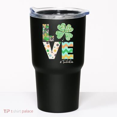 St Patrick's Day Love Teacher Life  Tumbler