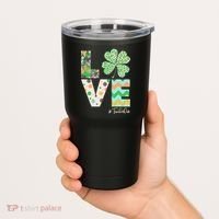 St Patrick's Day Love Teacher Life  Tumbler thumb 2