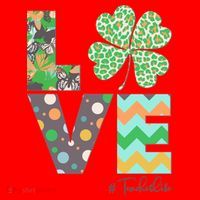 St Patrick's Day Love Teacher Life  Santa Hat thumb 1