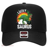 St Patrick's Day Lucky Saurus T-Rex With Pot Of Gold Hat thumb 0