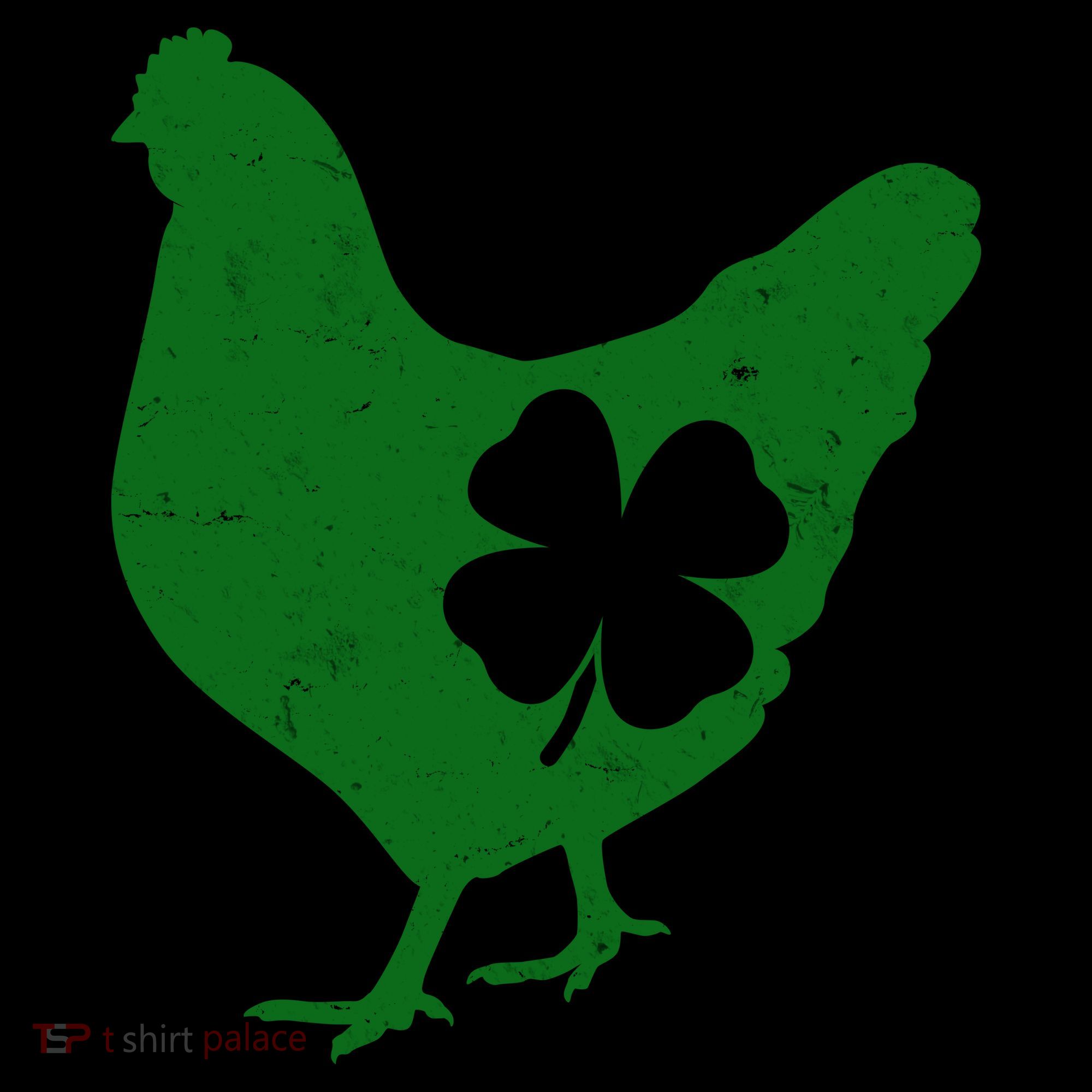 St Patrick's Day Lucky Shamrock Clover Chicken Coffee Mug