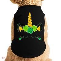 St Patrick's Day Lucky Unicorn Doggie Tank thumb 0