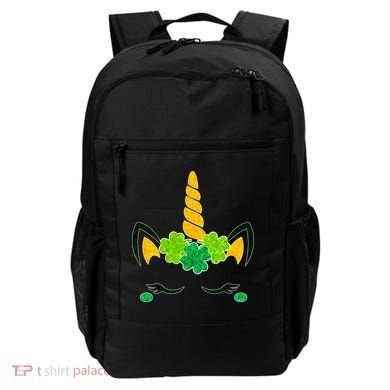 St Patrick's Day Lucky Unicorn Backpack