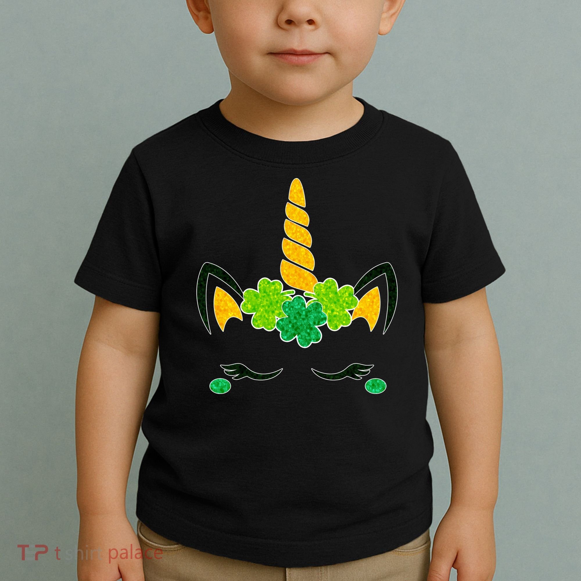 St Patrick's Day Lucky Unicorn Toddler T-Shirt