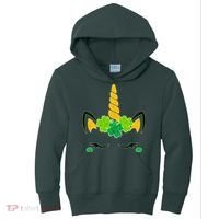 St Patrick's Day Lucky Unicorn Kids Hoodie thumb 0