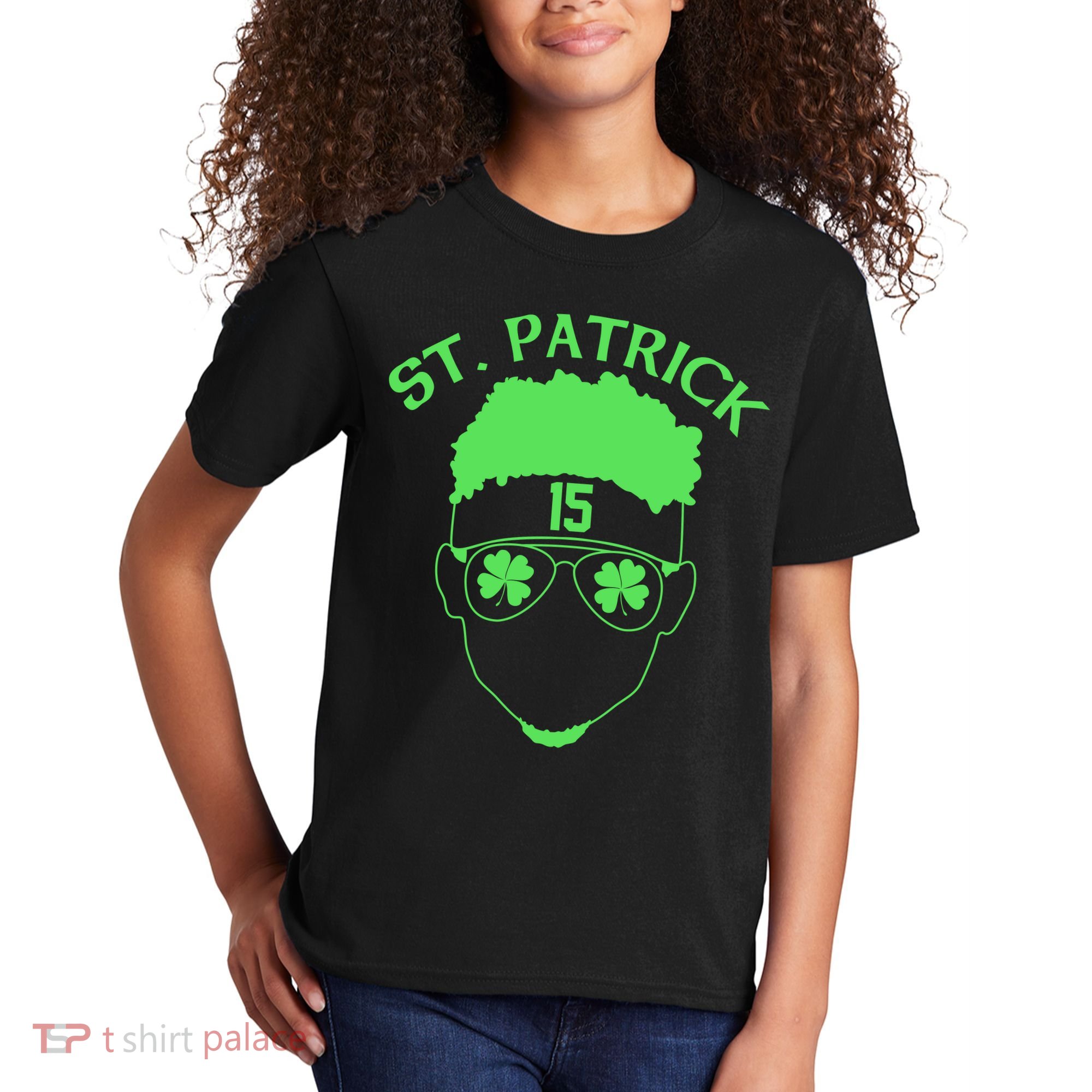 St Patricks Day Mahomes Kids T-Shirt